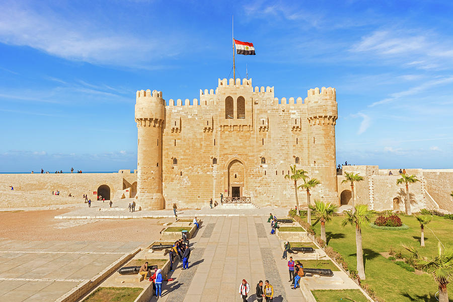 Catacombs + Qaitbay Citadel + Bibliotheca Alexandrina + Pompey's Pillar